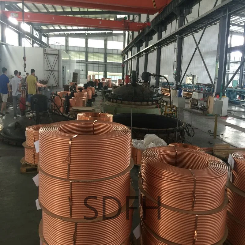 Hot Sale China Manufacture Pancake Coil Cooper Tube for Refrigerator