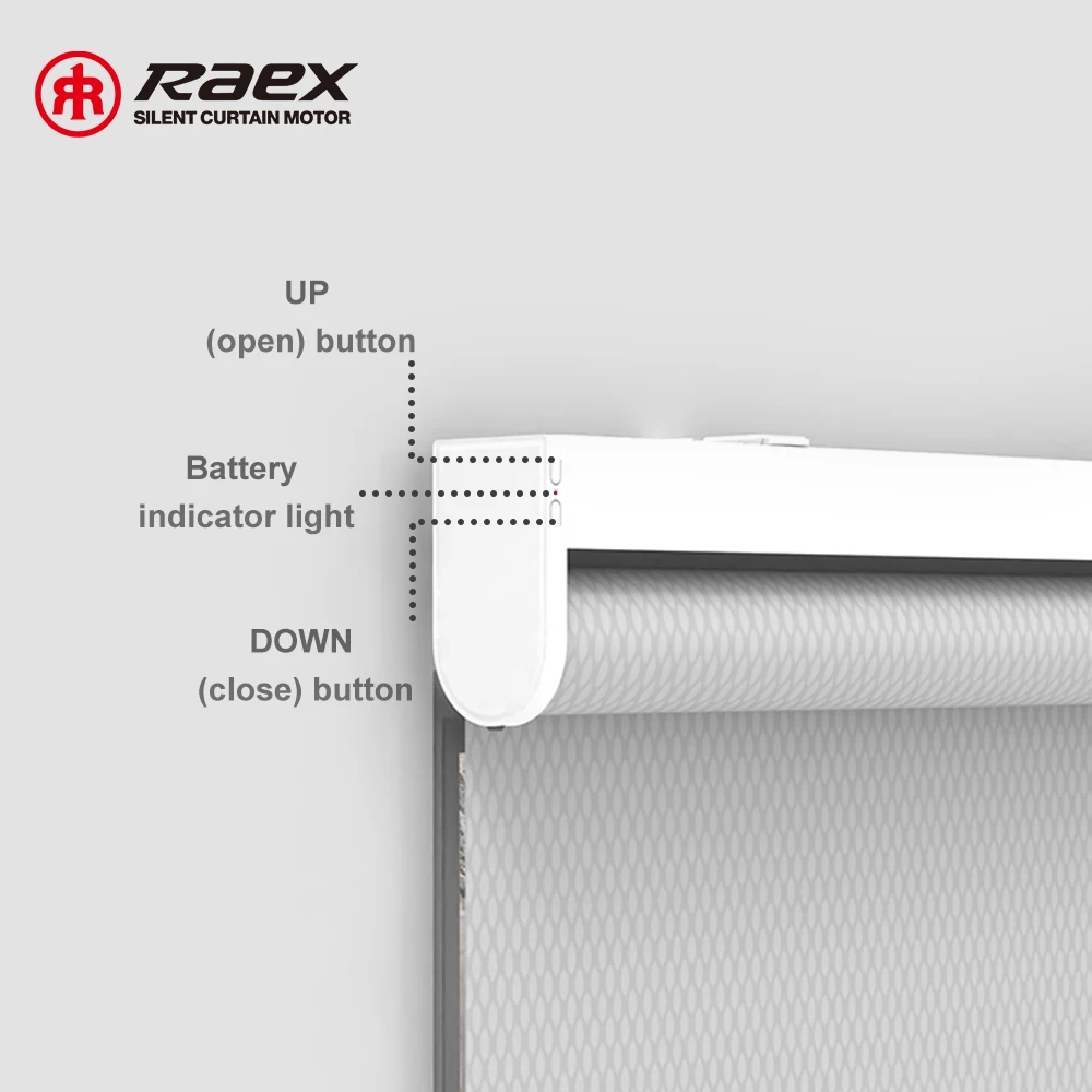 Motorized Chain Blinds Solar Tubular Tuya App 42mm Batterypowered Smart Shade Shutter Drive Battery Roller Blind Motor Wifi