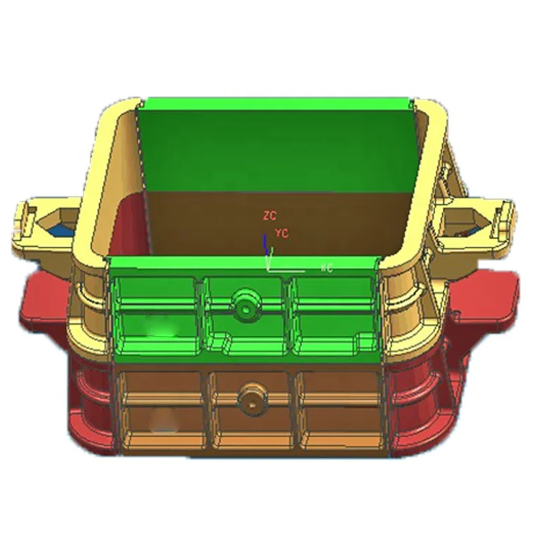 CE утвержденный высокое качество прессформы коробки для зеленый литье в песчаные формы/CE формовочного песка коробка