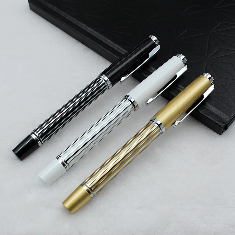 Design High Quality Custom Logo Luxury Fountain pen Iridium Point Germany Metal Fountain Pens Kit