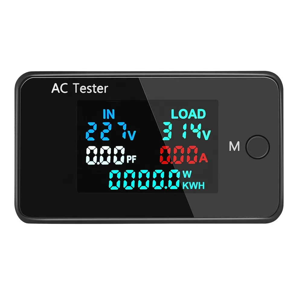 AC305 AC LED Digital Voltmeter AC Voltage Power Energy Meter for Electrical Tools 50-300V 0-100A