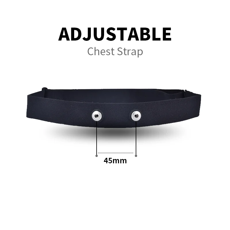 Hot Sale High Quality Heart Rate Sensor Chest Belt Strap BLE and ANT+ Heart Rate Monitor