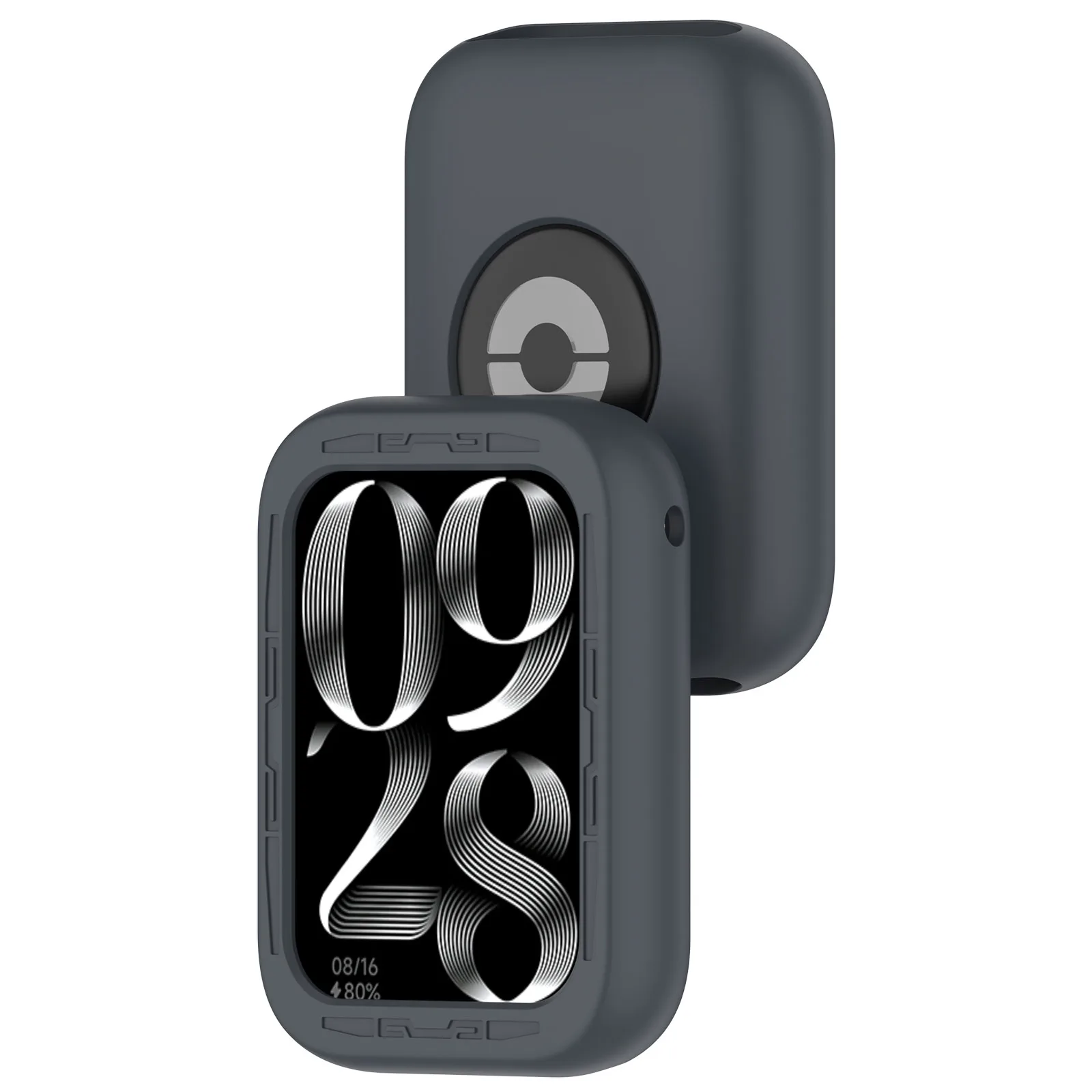 Silicone Protective Case For MI band8 pro Strap smart watch Cover Rubber Shell Protector For MI band8 pro watch Protective Case