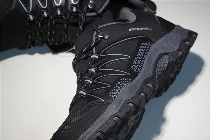 wholesale 2022 New Custom Hiking Shoes Waterproof Men Mountain Outdoor Trendy Non Slip Waterproof Hiking Shoes