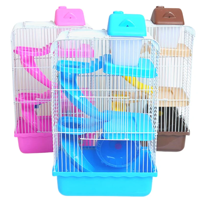 Small Animal Hamster Rodent Cage Tower Habitat Playhouse Gerbil Mouse Mice + Accessories New
