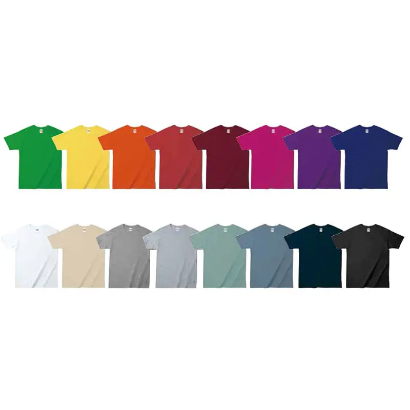 Top Quality 100% Cotton Men T-shirt With Printing Custom Your Brand Logo T Shirt Men Graphic Tees Shirt Women Oversize White Tee