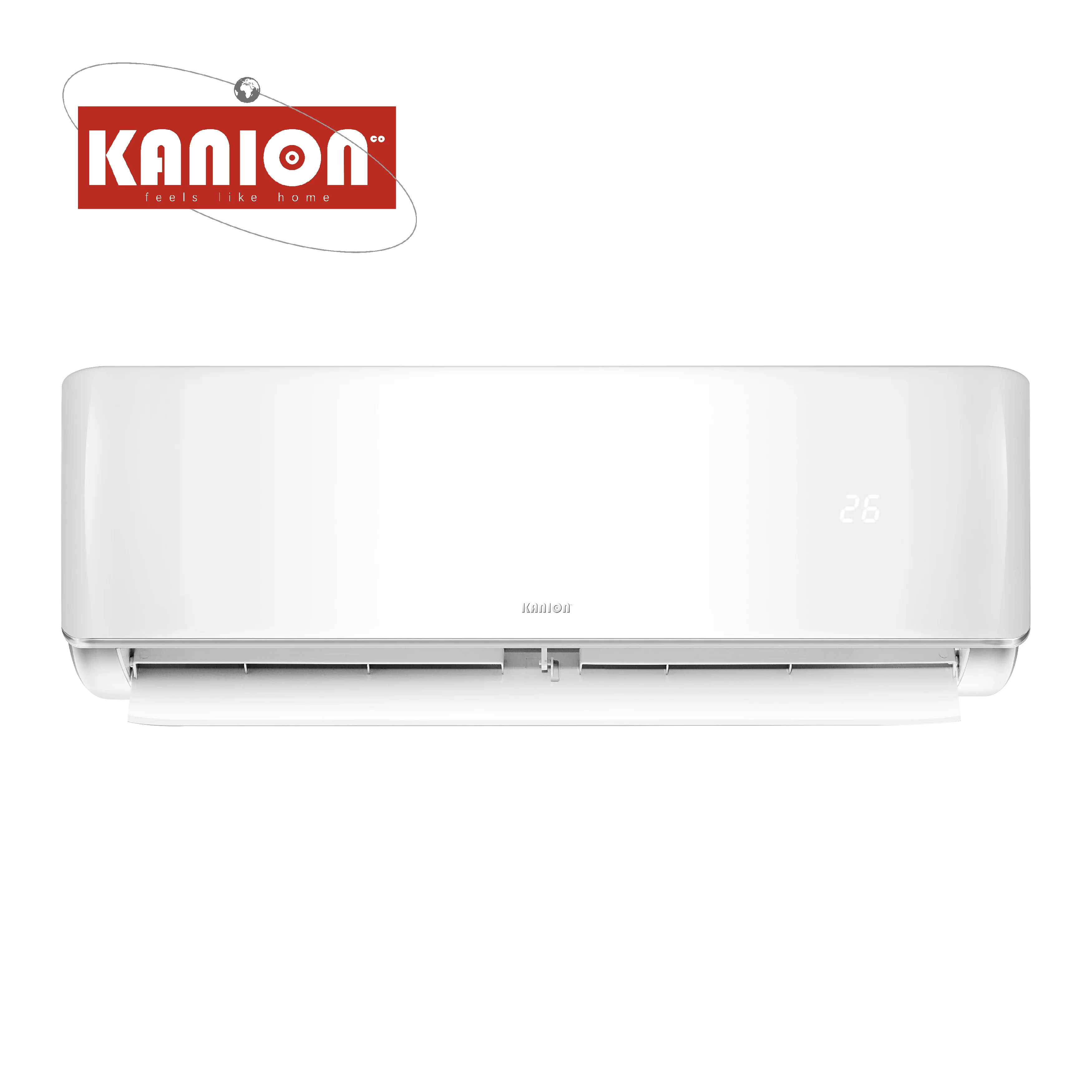 Deluxe Series Wall Split Mounted Type Air Conditioner 18000BTU 50Hz R410a Smart Air Conditioner mini ac