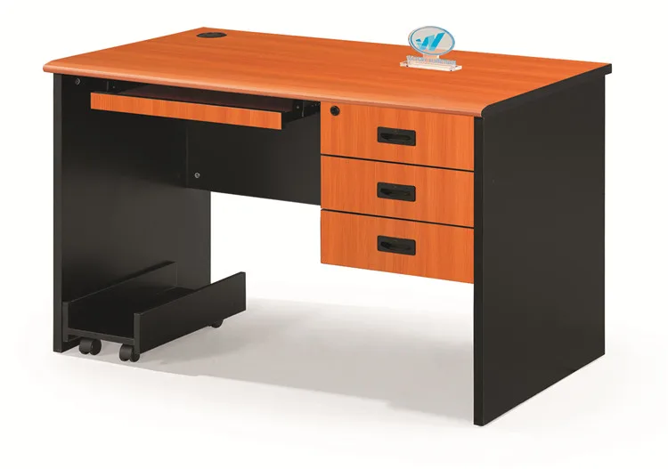 
Cheap price Modern design removable writing desk with wheels use on home and office computer desks 