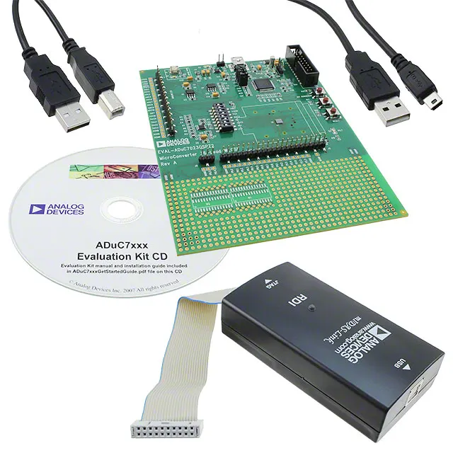 EVAL-ADUC7023QSPZ2 Development Boards Modules Quickstart Plus Aduc7023 Eval Bd Linux Development Board