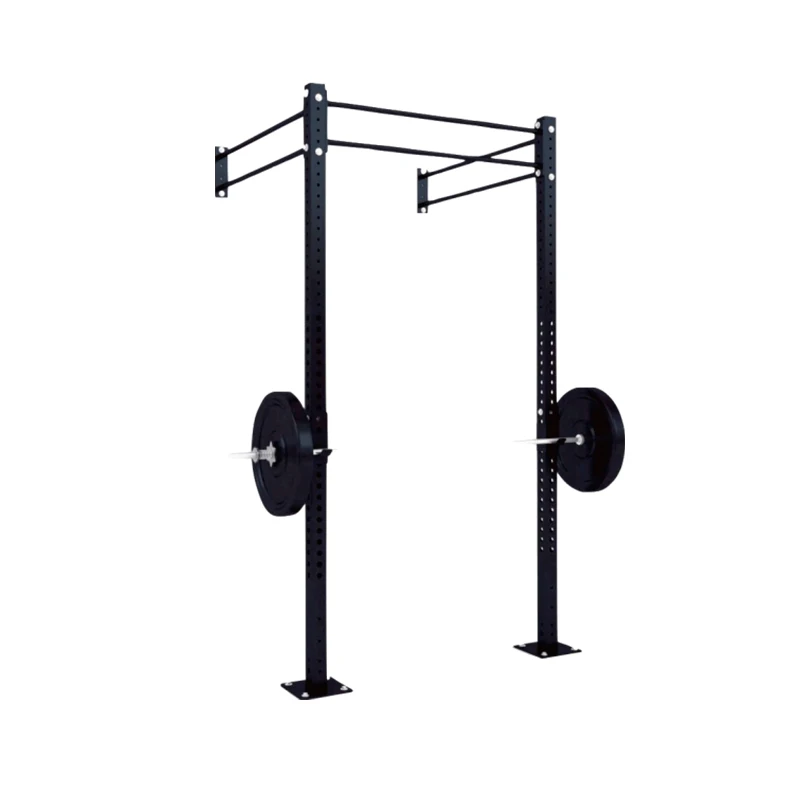 4 5 6 Station Wall Mounted Multi functional Gym Cage Cross Training Squat Rack Fitness Power Rack