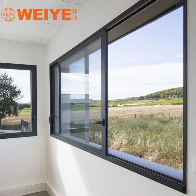 China commercial  aluminium profile glass sliding sash windows for  builder /architect/house/ project