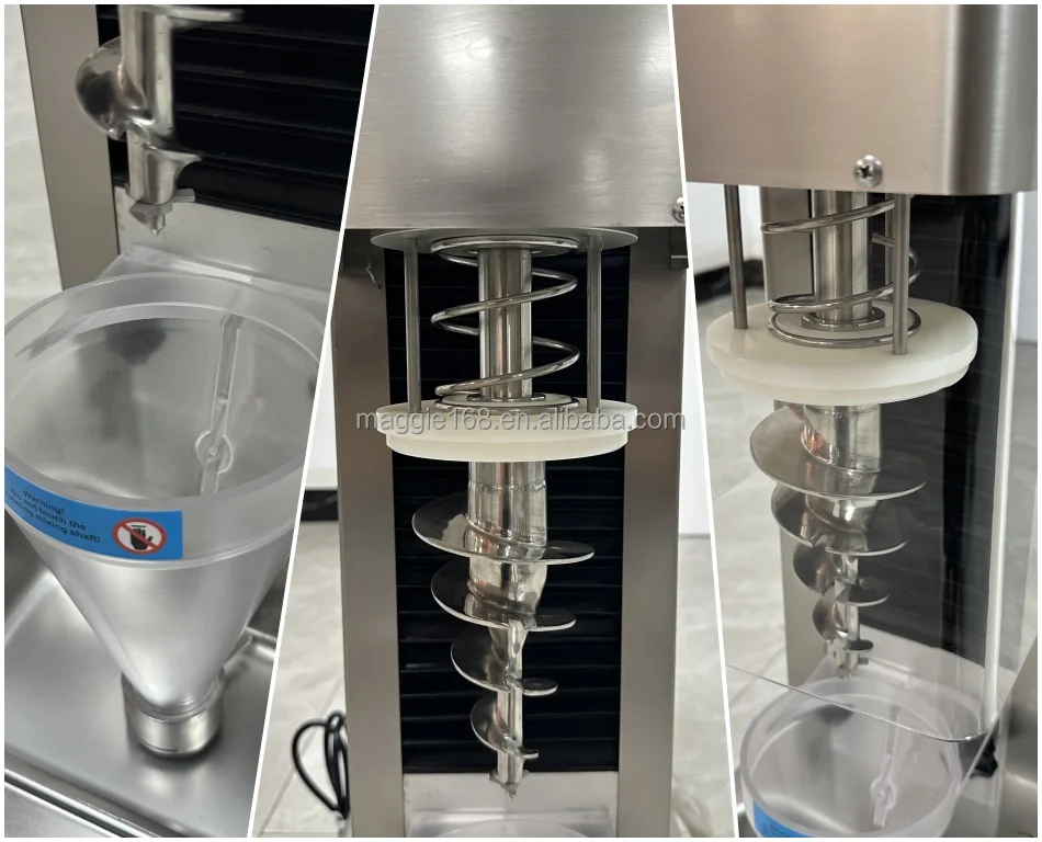 Small Business 110V 220V 750 W Frozen Ice Cream Blender Machine At Supermarket Restaurant School Party
