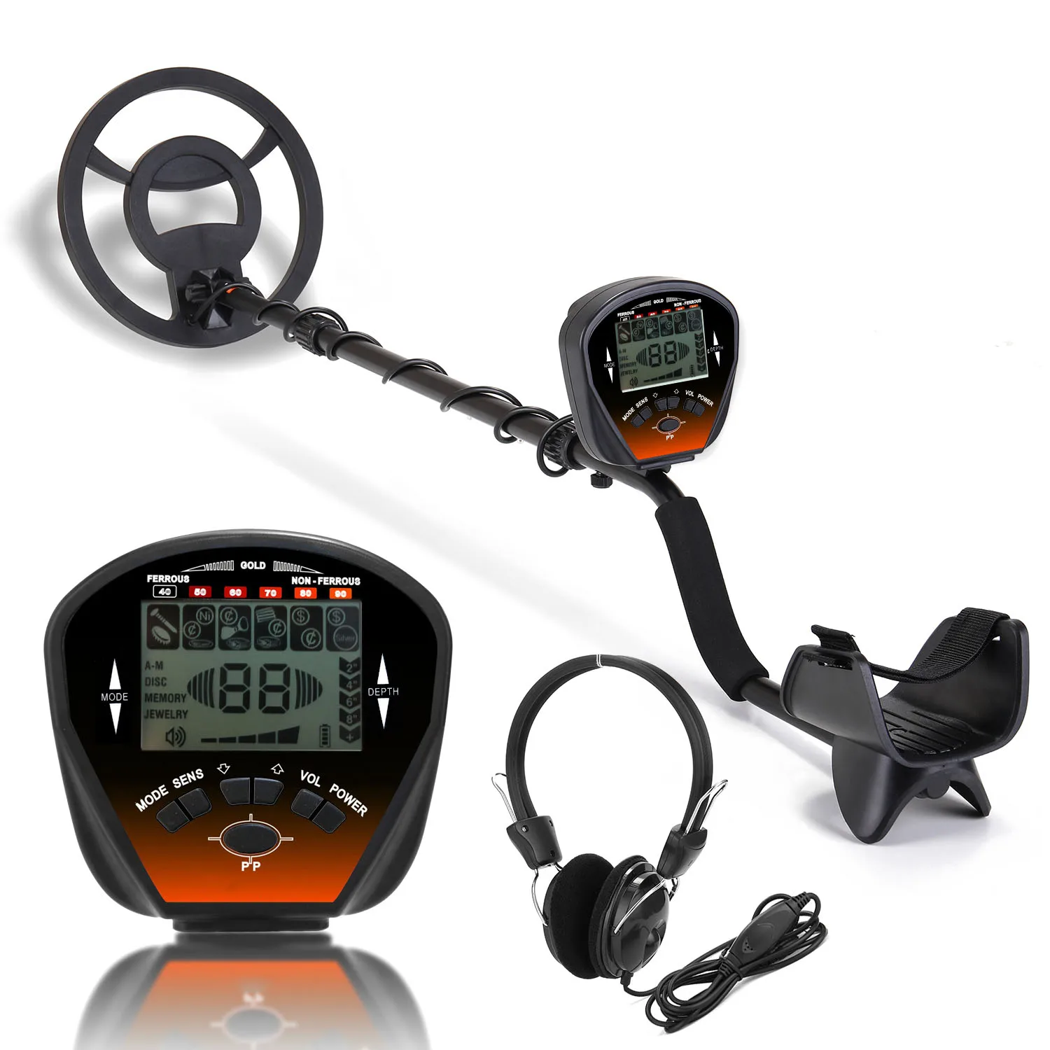 New Model Factory Supply treasure hunter gold metal detector MD-810 Professional Underground Metal Detector