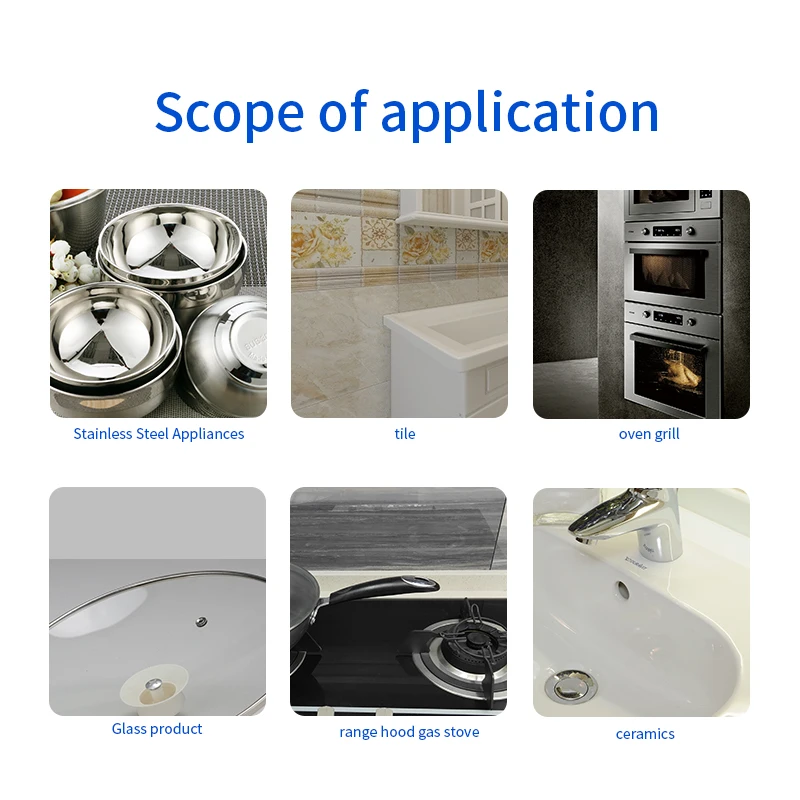 Kitchen Oily Wash Pot Bottom Black Scale Dirt  Stainless Steel Cleaning Paste  For Removing Black Scale At The Bottom