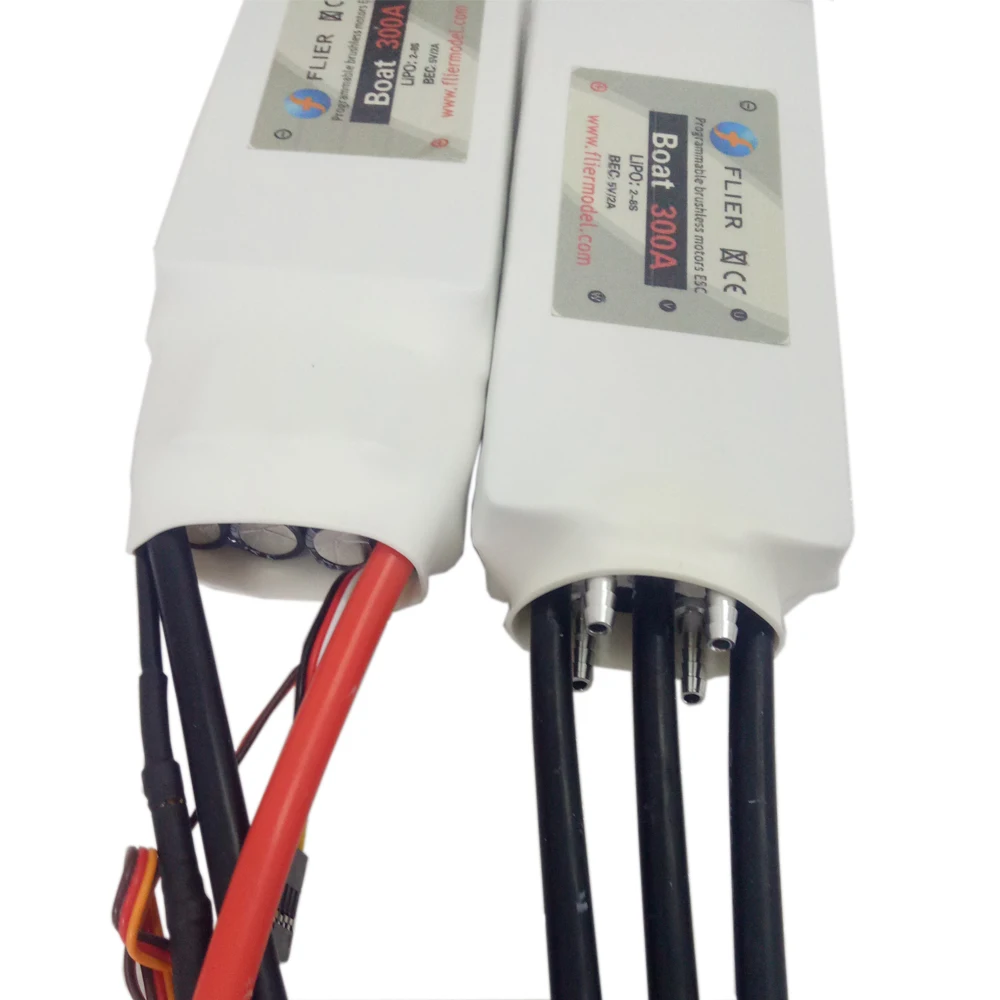 Speed Water Cooled Brushless Motor RC Racing Boat 8S 300A brushless ESC