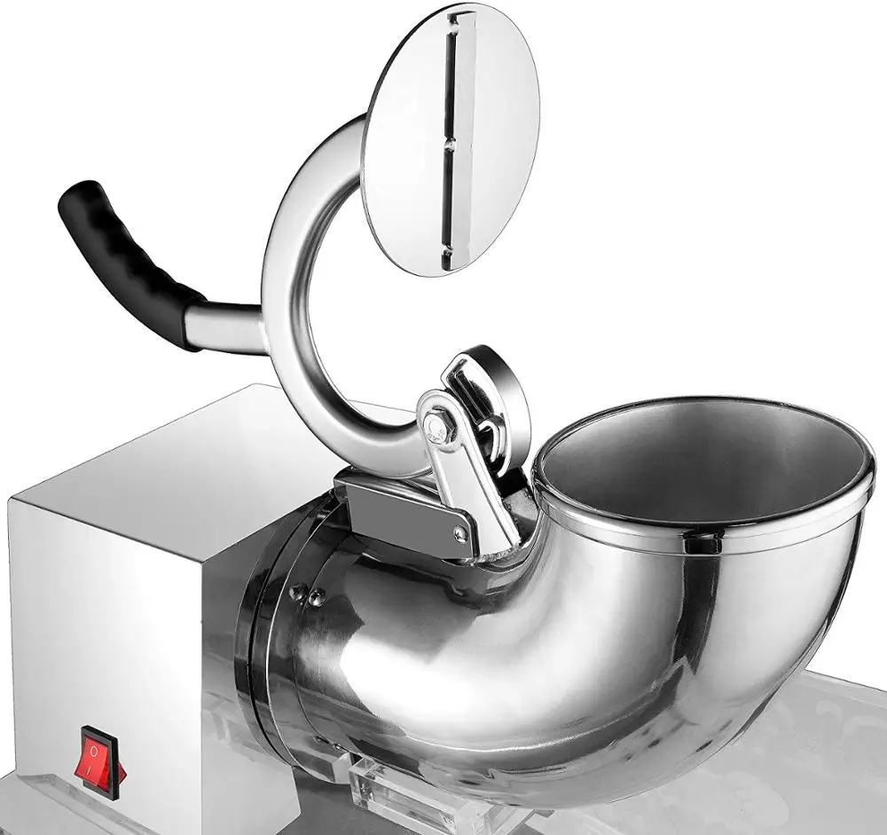 Fast Shipping Commercial Electric Ice Crusher Manual Block Ice Cube Crusher