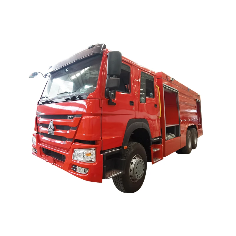 Heavy Truck Howo Fire Fighting Truck 12cbm 12000l 6x4 Fire Trucks For Sell