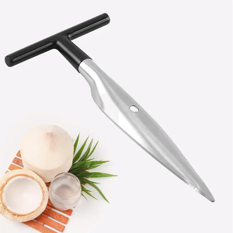 Stainless Steel Coconut  Opener Tool for Fresh Green Coconut Water