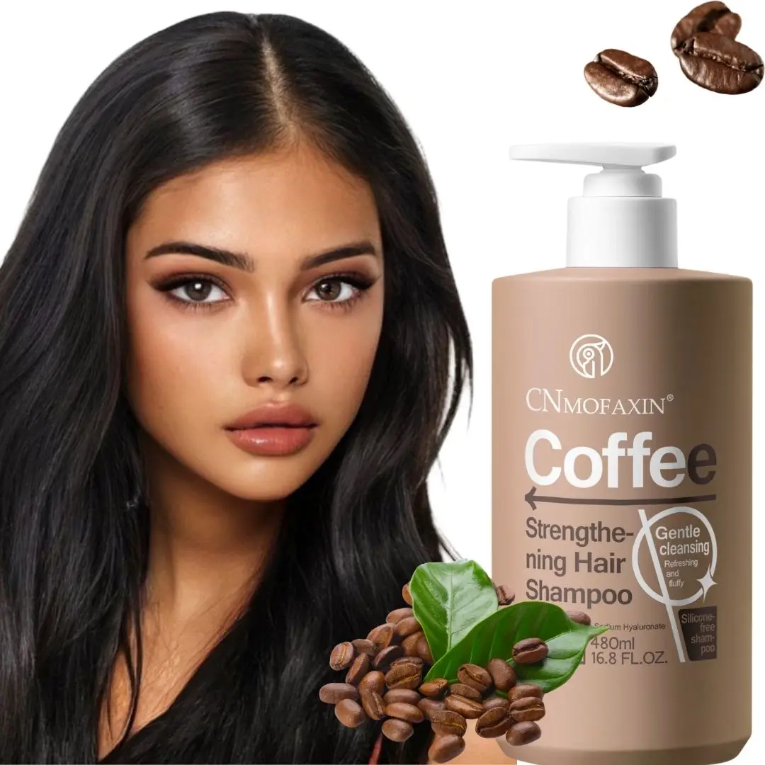 2 in 1 original  coffee been hair shampoo protect weak hair nourishing hair
