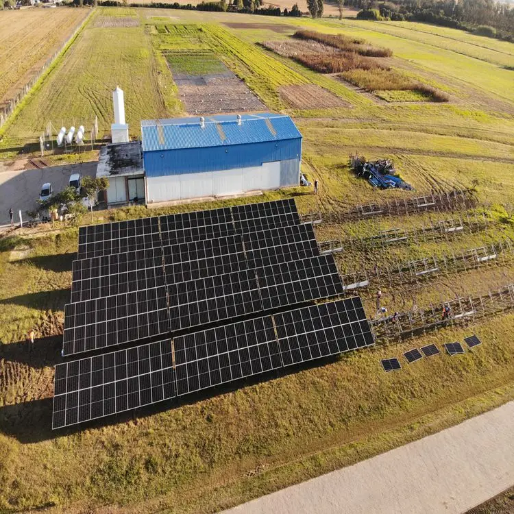 Large Scale Zn-al-mg Coated Steel Solar Ground Mounting System Solar Panels Ground Installation Tilt Mount Solar Ground System