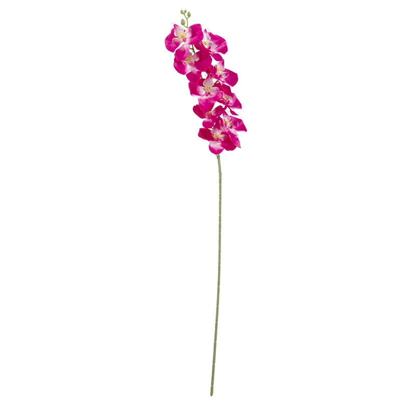 Wholesale real touch high simulation faux silk flowers cheap price artificial butterfly orchids phalaenopsis flower for wedding