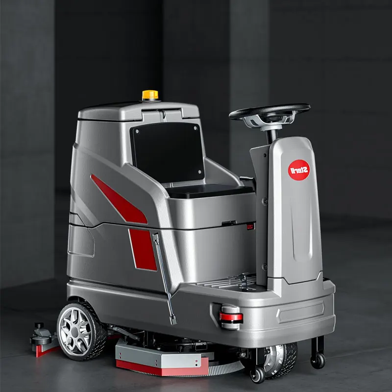 Hot Sale industrial Warehouse Hospital Floor Scrubber Machine With Battery