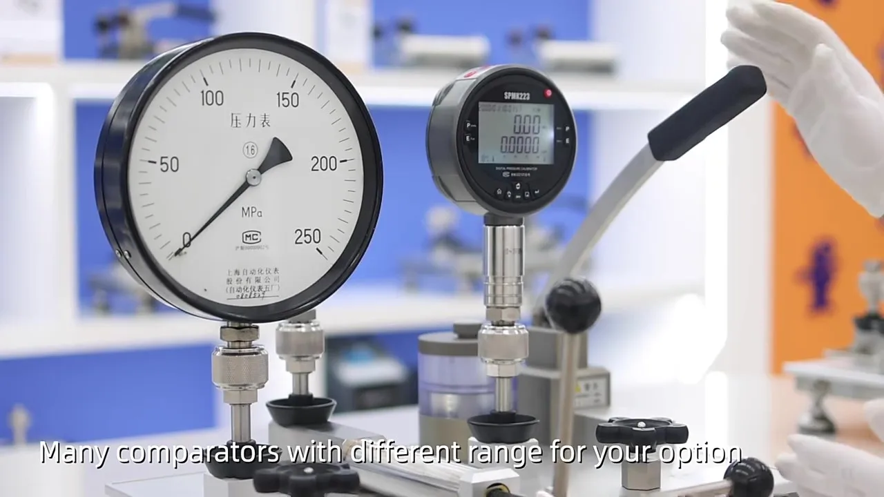 Reference Gauge Differential Pressure Gauge Test Pressure Gauge