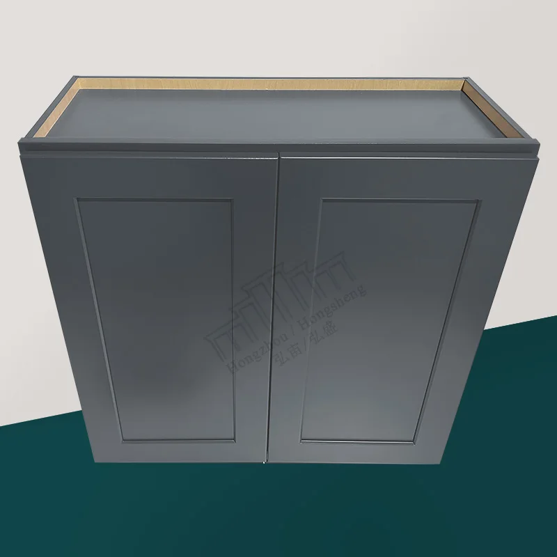 American Apartment Wall Mounted Kitchen Cabinets Complete Sets Free Shipping Soft Close Upper Kitchen Cabinets In USA Warehouse