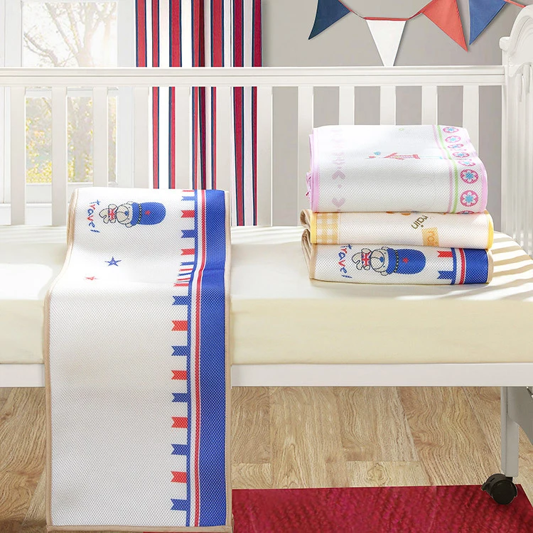 hot sale  mesh fabric universal use baby soft breathable crib bumper sets for comfortable