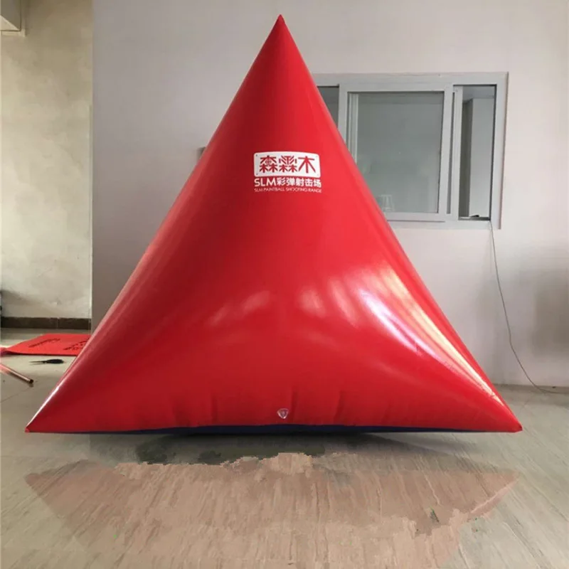 Custom Logo Durable PVC Inflatable Long Water Marker Buoy Pontoons Tubes For Waterpark
