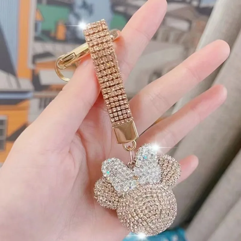 Женский металлический брелок для ключей
