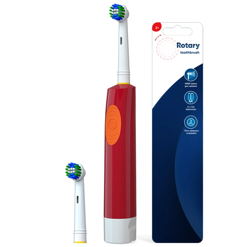 Электрическая зубная щетка с 2 ручками