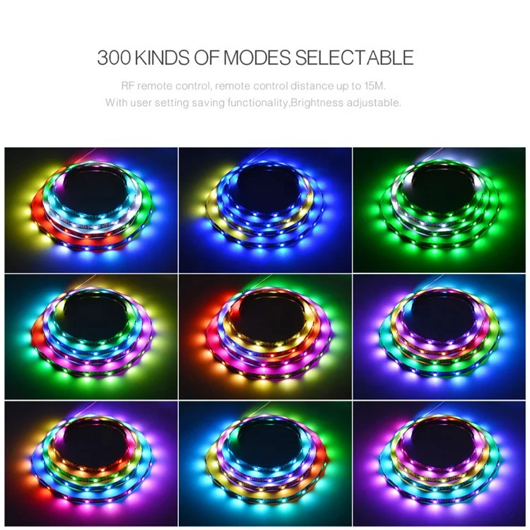 DC 5V USB WS2811/2812B / SK6812 30 / 48 / 60 Pixel Magic Digital Dream Color RGB Addressable Led Light Strip