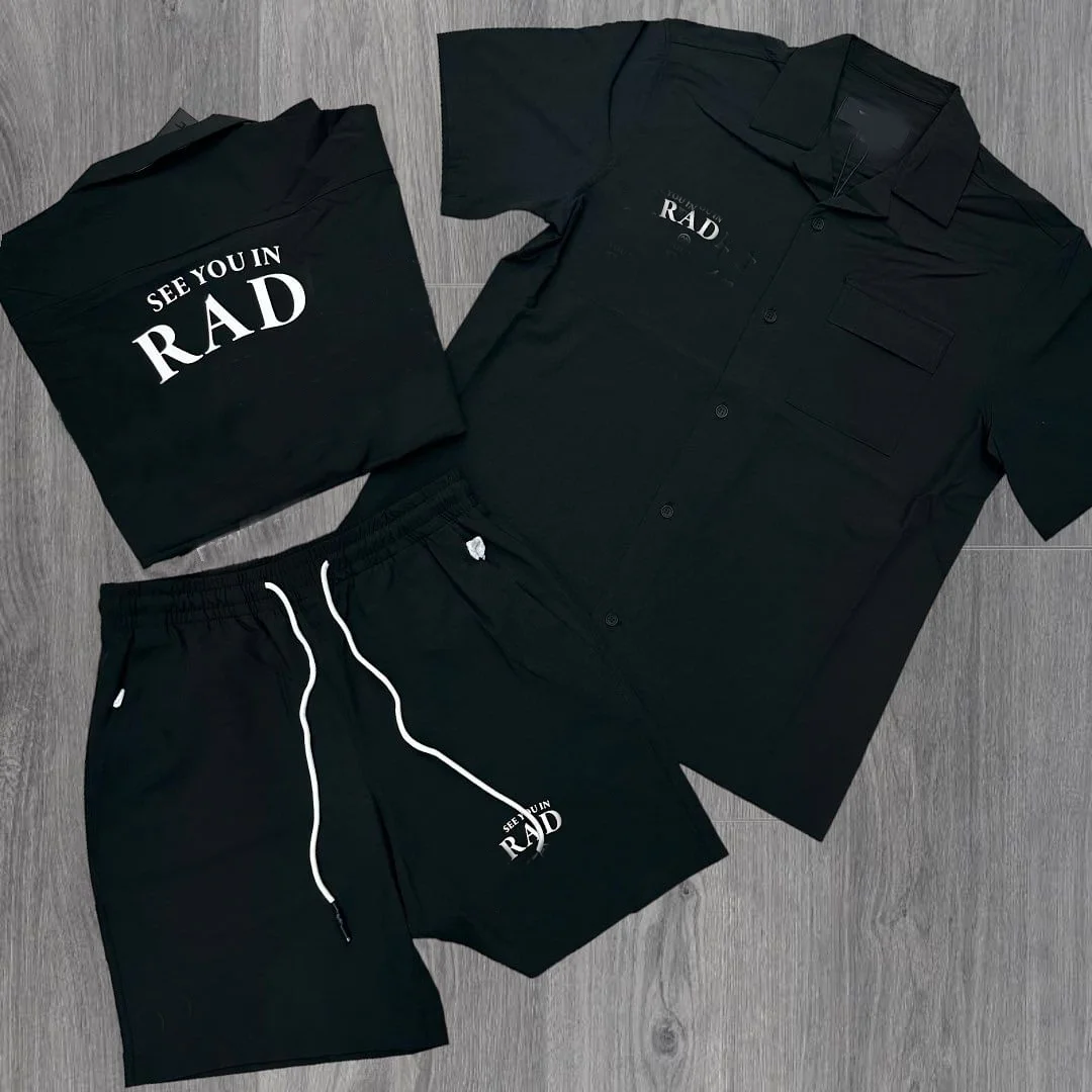 Mens Short Set V Neck Short Men Set White Button Down Suit Shirts Button Down Track Suit Tracksuit For Men