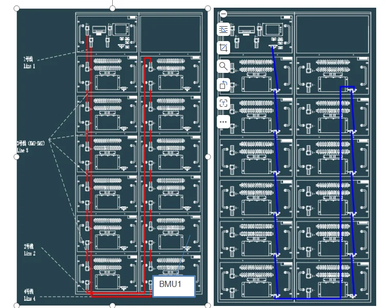 GSO Lithium battery can box for high voltage batteries use
