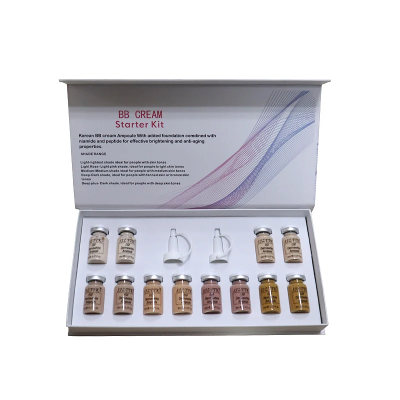 Bb OEM Korea Private Label Bb Meso Cream glows Serum Treatment Ampoule