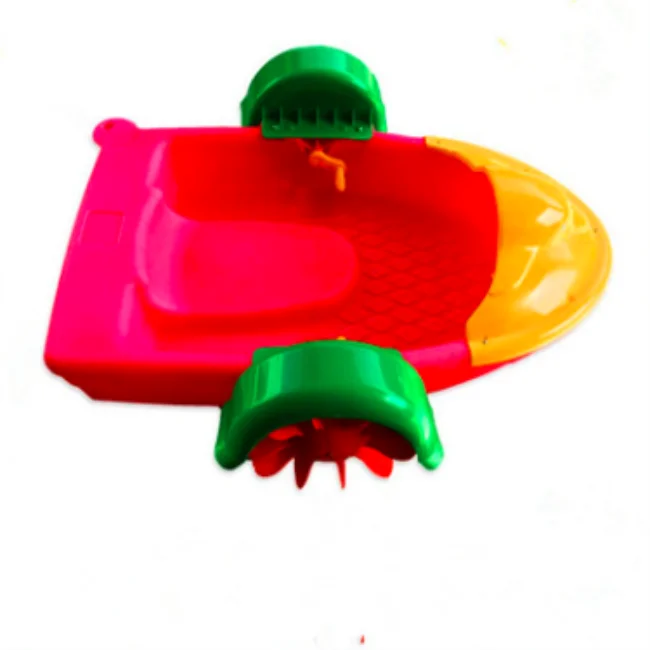 Automatic Portable water kids plastic small paddle boat one person hand pedal boat for sale with CE approved