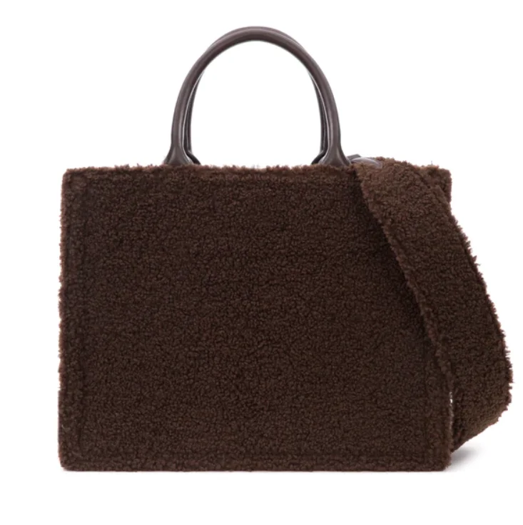 factory Hot sale Teddy Tote Bag Sherpa Tote Bag  Fashion Tote