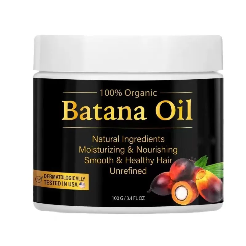 Hot Selling Organic Natural Ingredients 100ml Nourishing and Moisturizing Batana Oil For Hair Growth