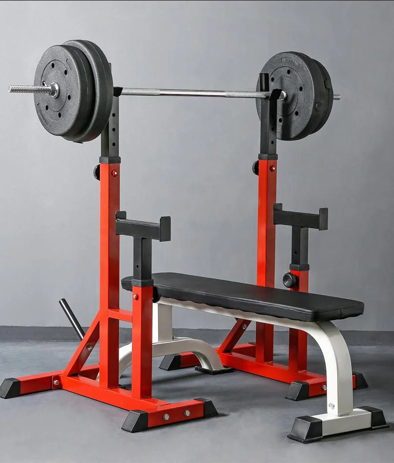 Gym Exercise Body Building Adjustable Squat Rack Fitness Squat Stand Half Rack
