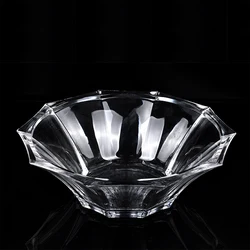 Small Glass Fruit Bowls Footed Sweet Serving Stand Gold Rim Decorative Crystal Glass Fruit Bowls With Lid