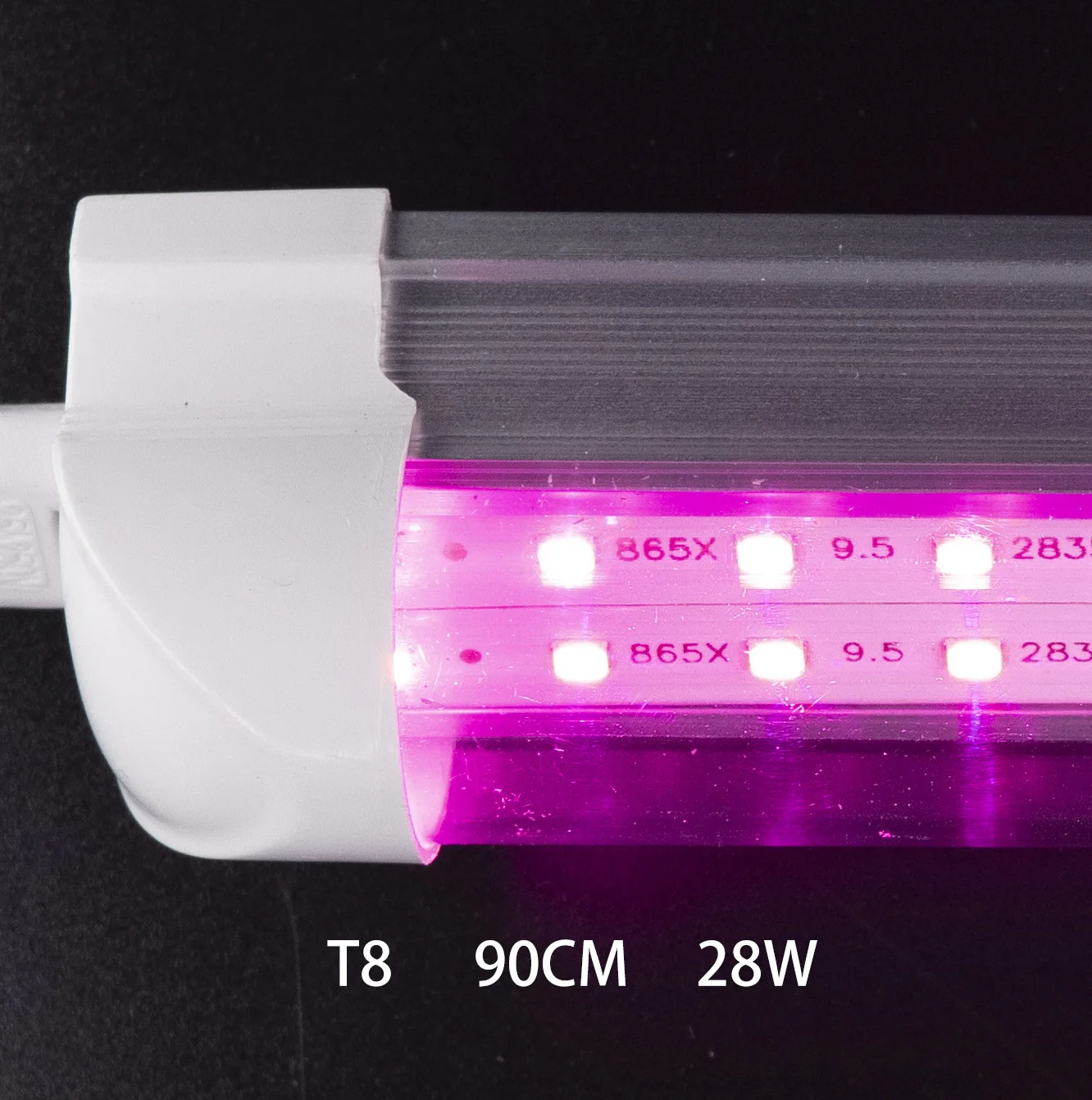 TAIYI Integration T8 Double Row Length 120cm  36W Full Spectrum T8 LED grow light tube for tissue culture