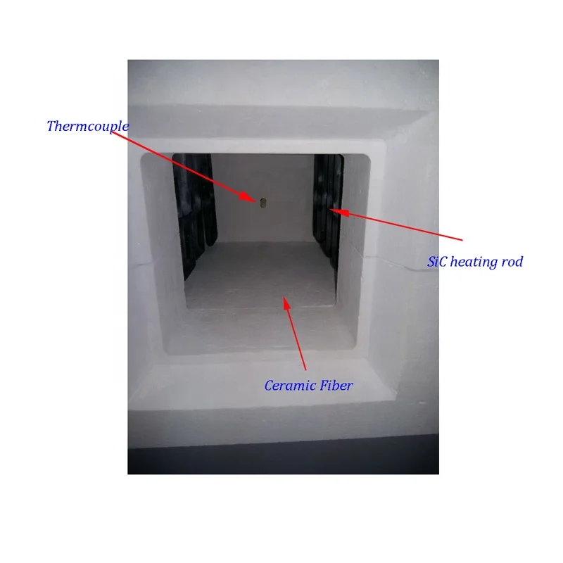 Lab oven 2000c-2400c china electric thermal oven laboratory muffle furnace