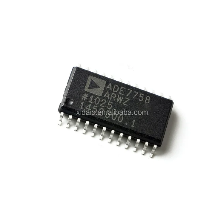 ADE7758 IC ENERGY METERING 3PHASE 24SOIC new and original Electronics Components electric circuit parts stocks ADE7758ARWZ