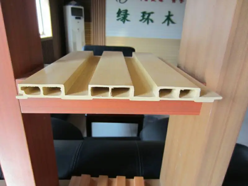 Application of the PVC plastic stone edge profile Extrusion Machinery WPC wood plastic profile production line