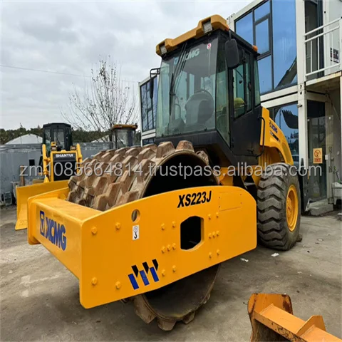 Xcmg XS223J Вибрационный дорожный каток используемый дешевый уплотнитель для продажи