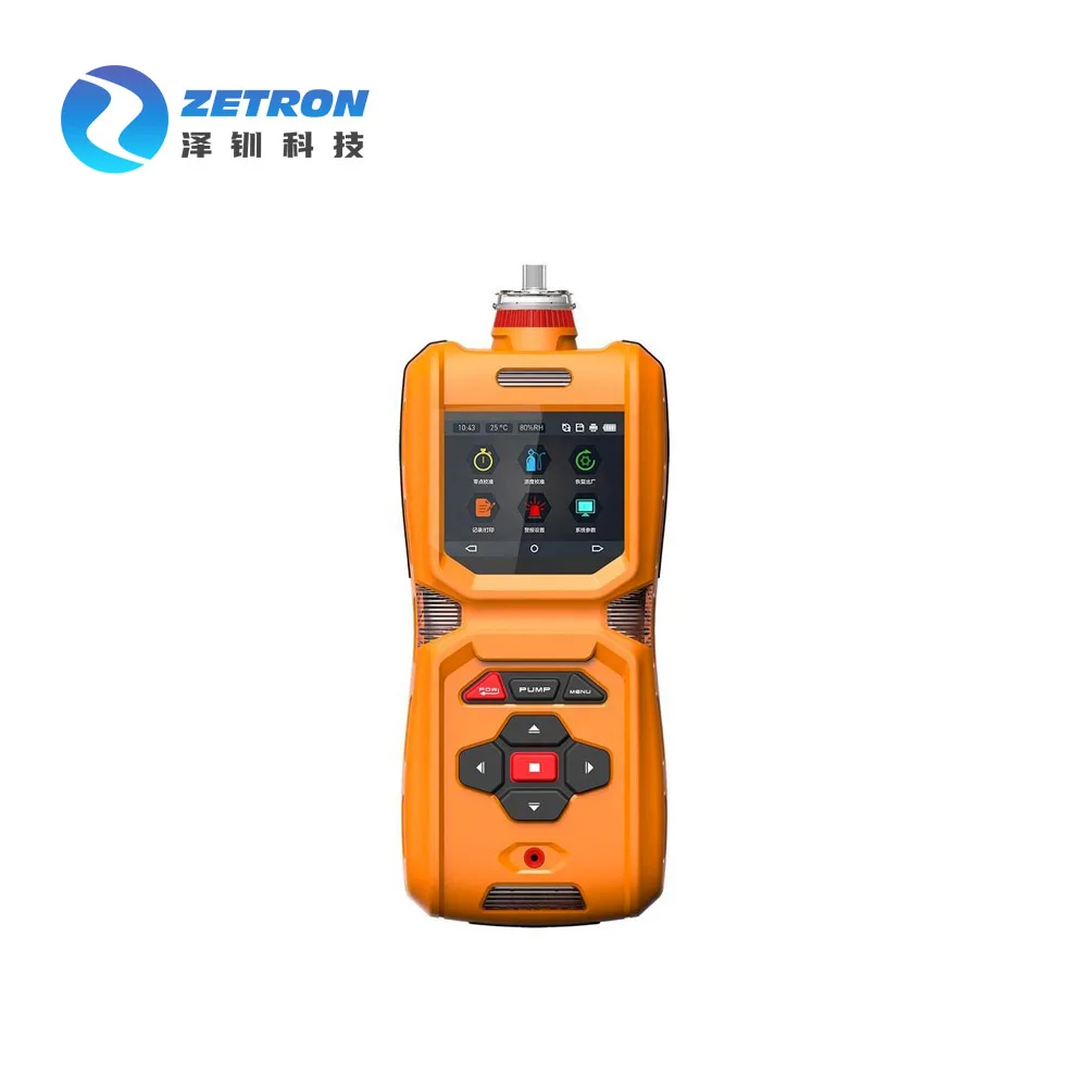 HIYI MS600 Built in Pump 6 in 1 Multi Gas Detector For Carbon Dioxide Carbon Monoxide Oxygen Hydrogen Sulphide & Explosive Gas