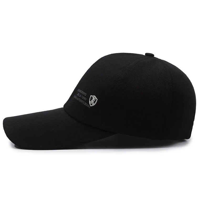 New Fashion Unisex 6 Panel Cotton Baseball Cap Bulk Wholesale Outdoor Sport Fitted Caps Adjustable Baseball Caps For Men