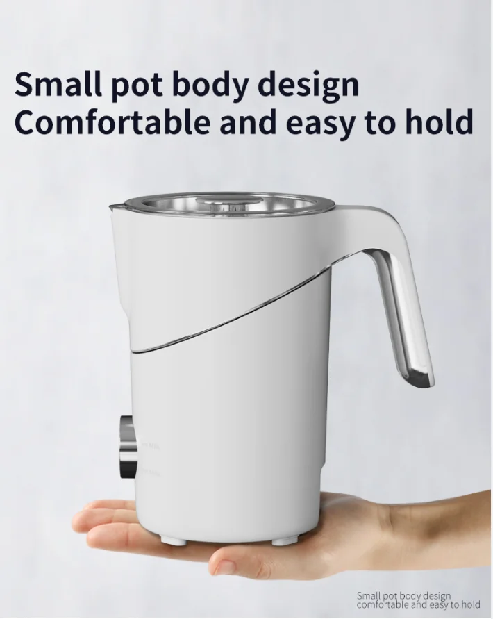 Automatic Kitchen Family Office One-button Milk Steamer Heating  and Milk Frother Electric Milk Steamer