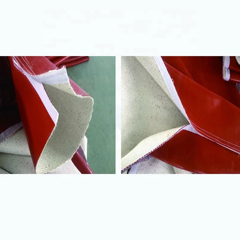 Silicone rubber fireproof fiberglass sleeve